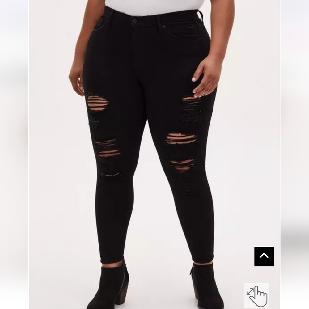 Torrid Sky High Skinny Premium Stretch High-Rise Jean